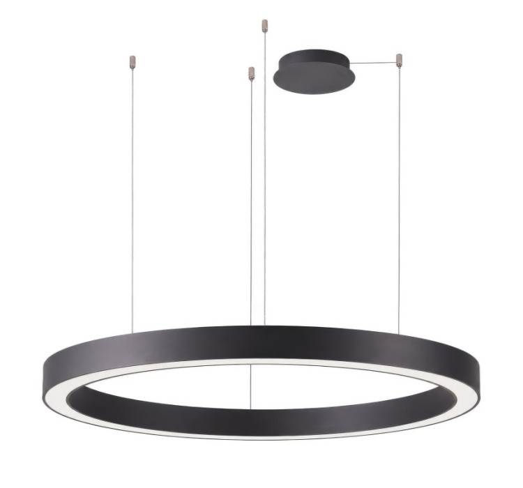 AZZARDO lampa wisząca MARCO 100 CCT       z pilotem czarna