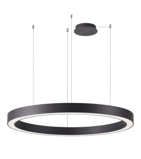 AZZARDO lampa wisząca MARCO 100 CCT       z pilotem czarna