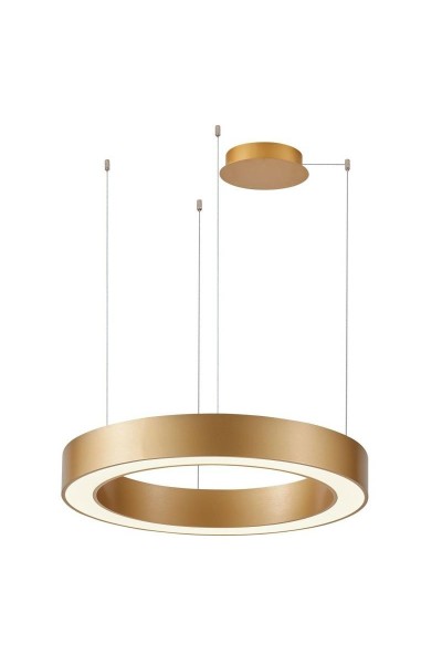 AZZARDO lampa wisząca MARCO 100 CCT       z pilotem złota