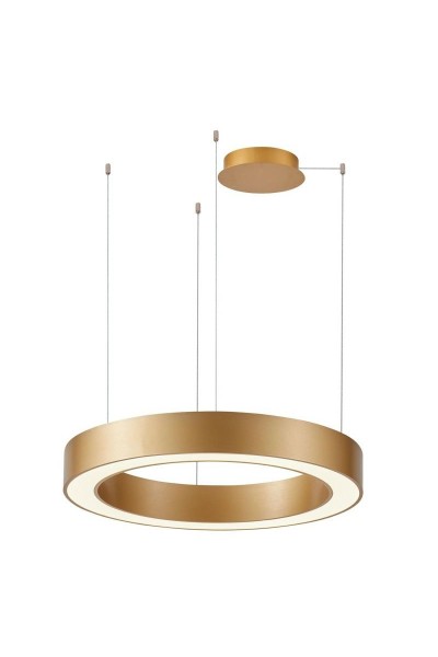 AZZARDO lampa wisząca MARCO 80 CCT        z pilotem złota