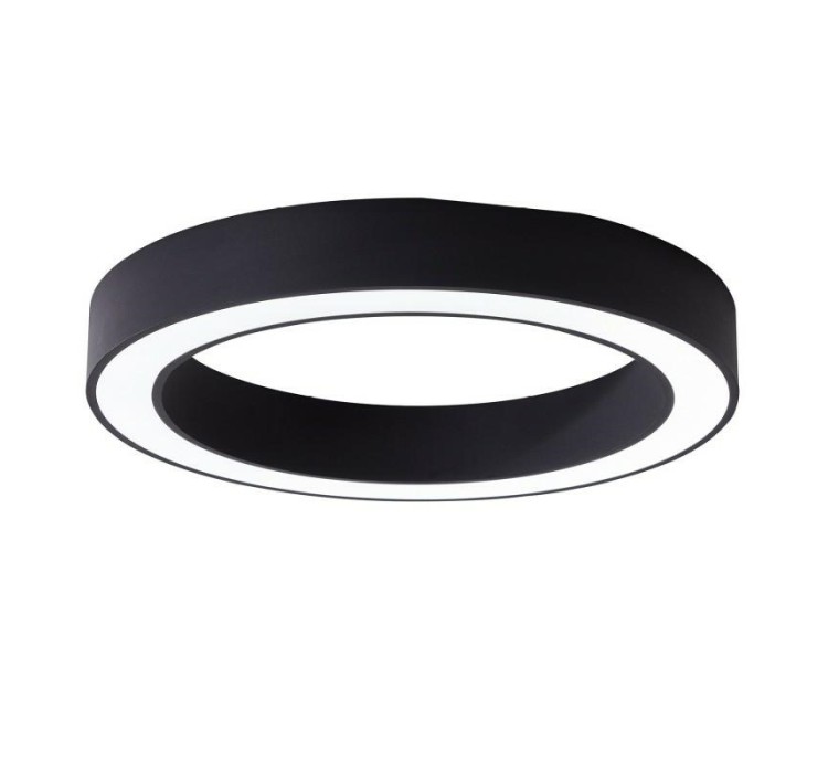 AZZARDO lampa sufitowa / plafon MARCO     TOP 40 3000K czarna