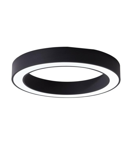 AZZARDO lampa sufitowa / plafon MARCO     TOP 60 CCT z pilotem czarna