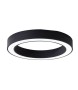 AZZARDO lampa sufitowa / plafon MARCO     TOP 60 CCT z pilotem czarna
