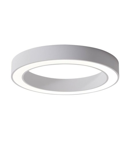 AZZARDO lampa sufitowa / plafon MARCO     TOP 60 CCT z pilotem biała