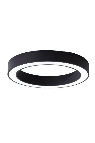 AZZARDO lampa sufitowa / plafon MARCO     TOP 80 CCT z pilotem czarna