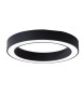 AZZARDO lampa sufitowa / plafon MARCO     TOP 80 CCT z pilotem czarna