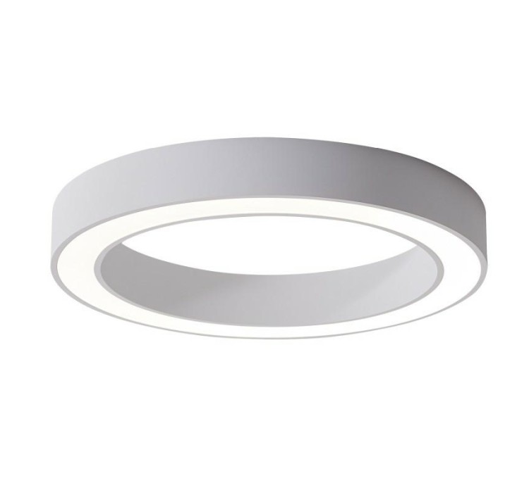 AZZARDO lampa sufitowa / plafon MARCO     TOP 80 CCT z pilotem biała