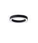 AZZARDO lampa sufitowa / plafon MARCO     TOP 100 CCT z pilotem czarna