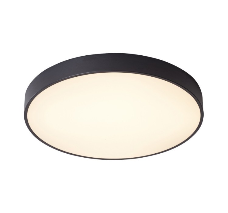 AZZARDO lampa sufitowa / plafon MARCELLO  TOP 80 CCT SWITCH czarna