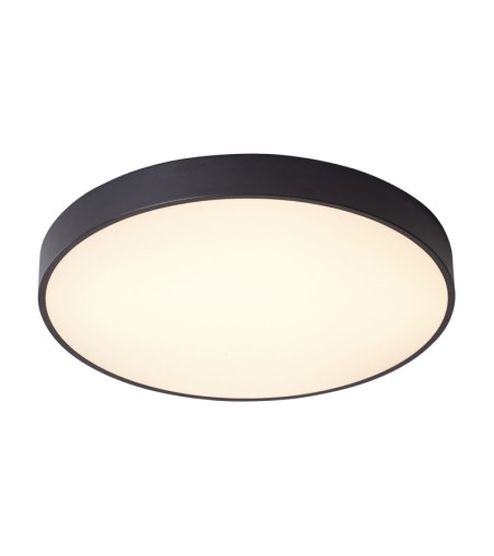 AZZARDO lampa sufitowa / plafon MARCELLO  TOP 80 CCT SWITCH czarna