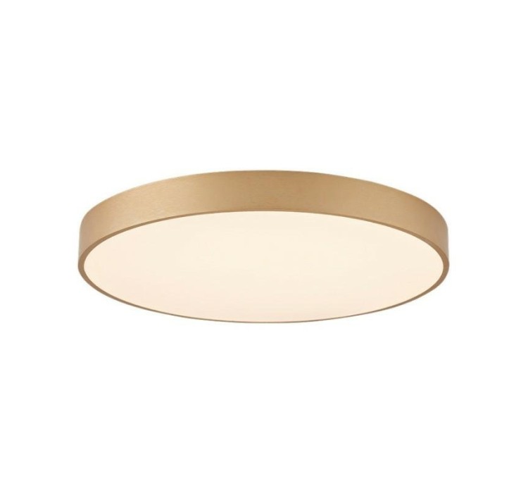 AZZARDO lampa sufitowa / plafon MARCELLO  TOP 60 CCT SWITCH złota