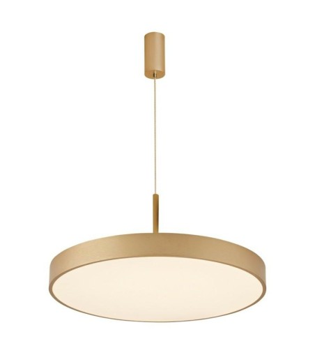 AZZARDO lampa wisząca MARCELLO 60 CCT     z pilotem złota