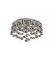 AZZARDO lampa sufitowa / plafon LUVIA     D80 chromowana