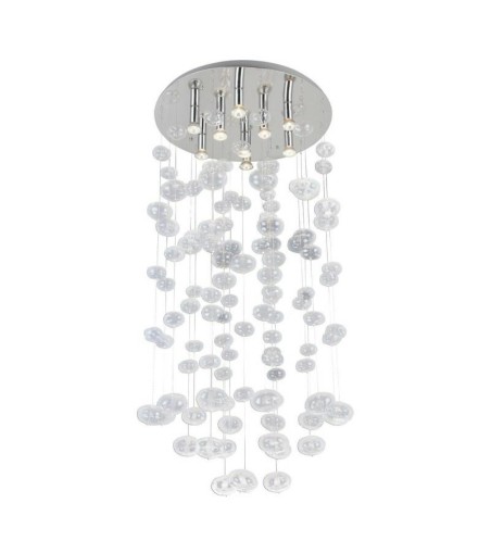 AZZARDO lampa wisząca LUVIA 125 XL        transparentna