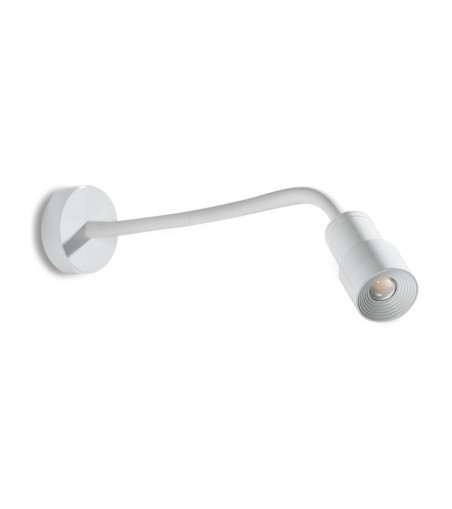 AZZARDO lampa ścienna LUMI FLEX biała