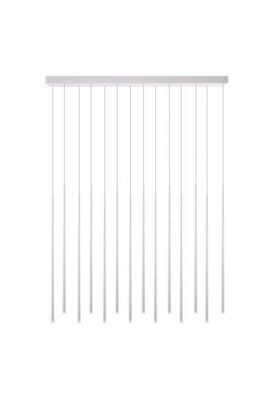 AZZARDO lampa wisząca LOUISE 14 biała