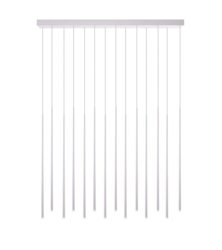 AZZARDO lampa wisząca LOUISE 14 biała
