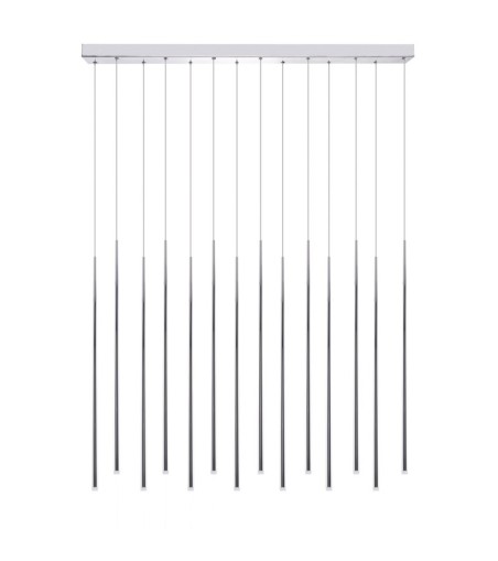 AZZARDO lampa wisząca LOUISE 14           chromowana