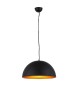 AZZARDO lampa wisząca MODENA 40 czarna    / złota