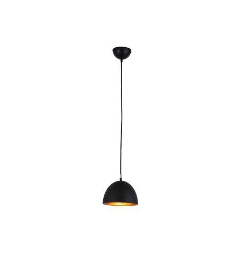 AZZARDO lampa wisząca MODENA 18 czarna    / złota