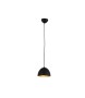 AZZARDO lampa wisząca MODENA 18 czarna    / złota