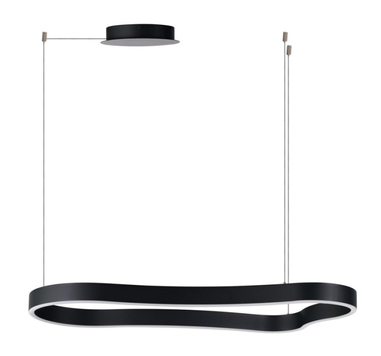 AZZARDO lampa wisząca MIRABELLA 90 3000K  DIMM czarna