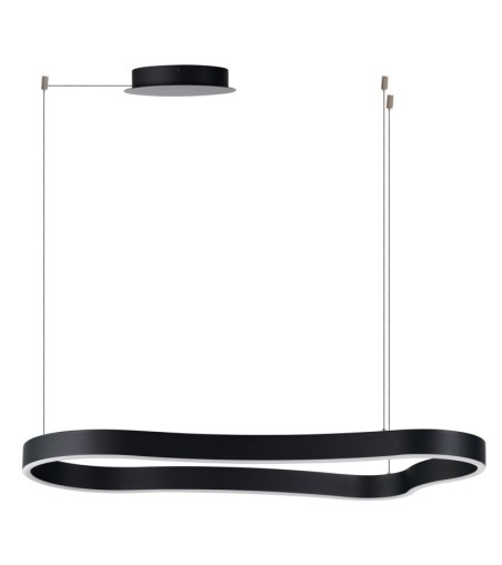 AZZARDO lampa wisząca MIRABELLA 90 3000K  DIMM czarna
