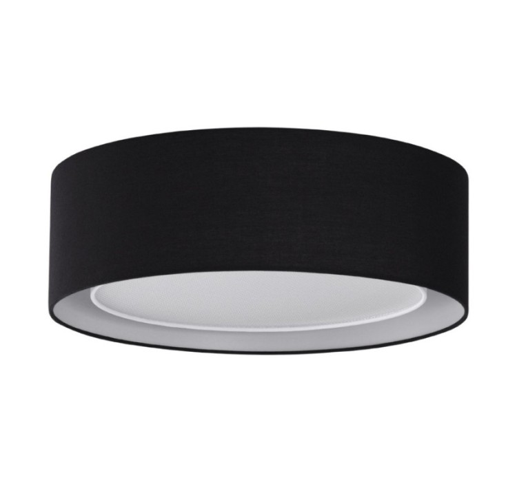 AZZARDO lampa sufitowa / plafon MILO      czarna