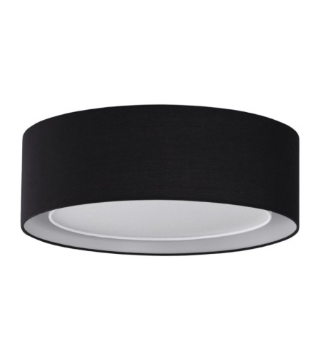 AZZARDO lampa sufitowa / plafon MILO      czarna