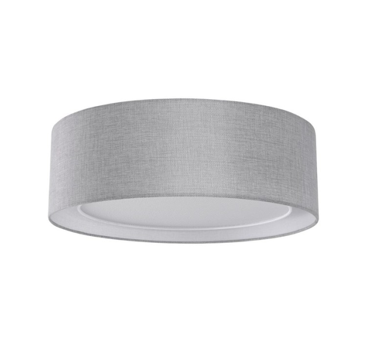 AZZARDO lampa sufitowa / plafon MILO      szara