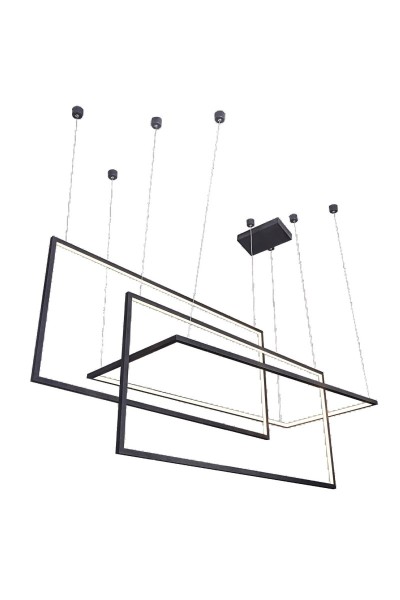 AZZARDO lampa wisząca METRIC czarna
