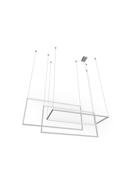 AZZARDO lampa wisząca METRIC biała