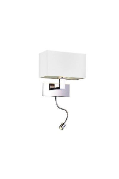 AZZARDO lampa ścienna MARTENS WALL LED    biała