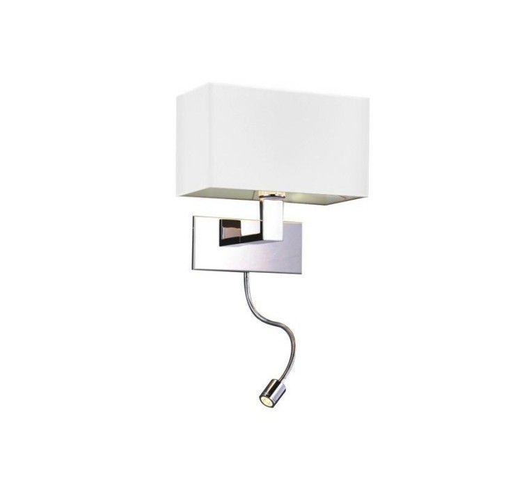 AZZARDO lampa ścienna MARTENS WALL LED    biała