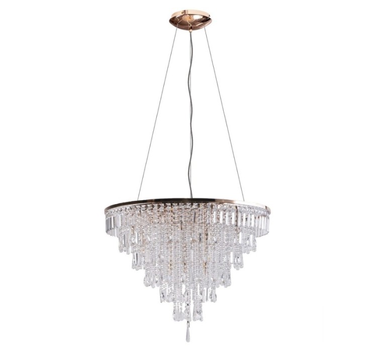 AZZARDO lampa wisząca KALABRIA XL złota
