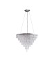 AZZARDO lampa wisząca KALABRIA XL         chromowana