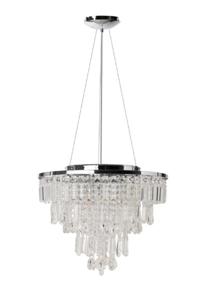 AZZARDO lampa wisząca KALABRIA            chromowana