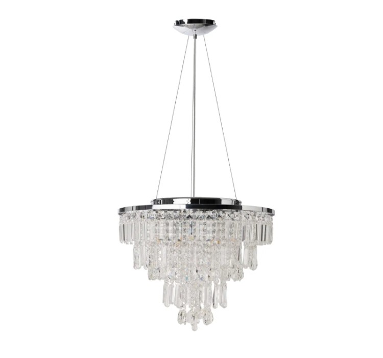 AZZARDO lampa wisząca KALABRIA            chromowana