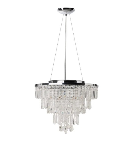 AZZARDO lampa wisząca KALABRIA            chromowana