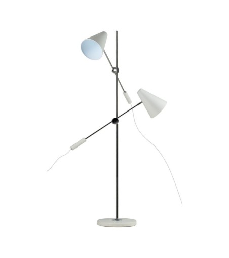 AZZARDO lampa podłogowa KAJA biała