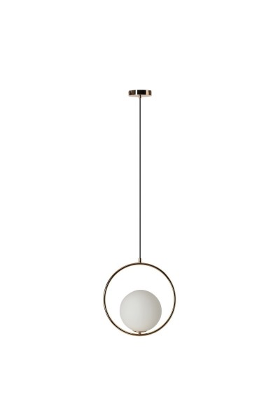 AZZARDO lampa wisząca JUMBO 1 złota