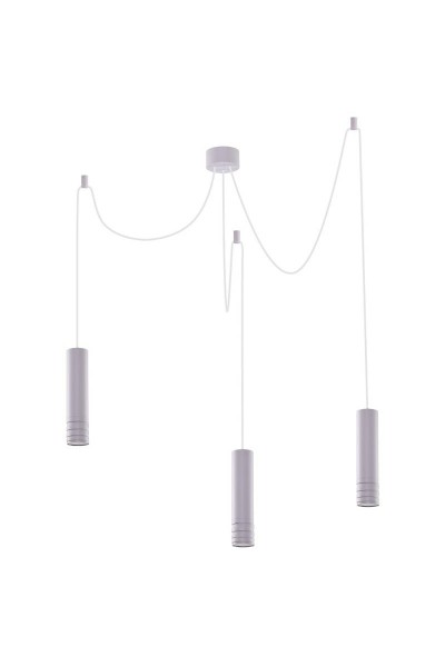 AZZARDO lampa wisząca LOCUS L PENDANT 3   biała