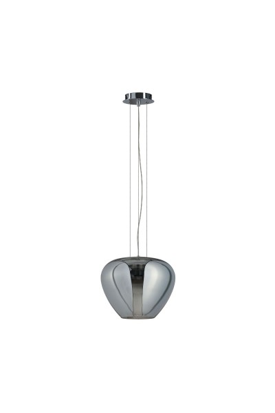 AZZARDO lampa wisząca BALORO M            chromowana