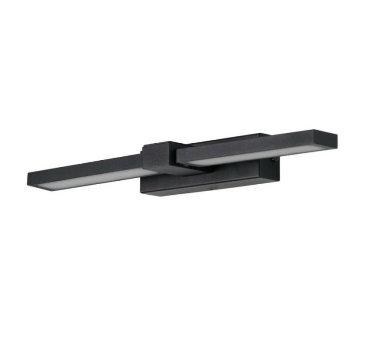 AZZARDO lampa ścienna ARNO IP44 CCT       SWITCH czarna