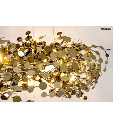 MOOSEE lampa wisząca MONETE 60 złota