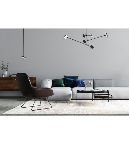 MOOSEE lampa wisząca BOBBIE 3 czarna