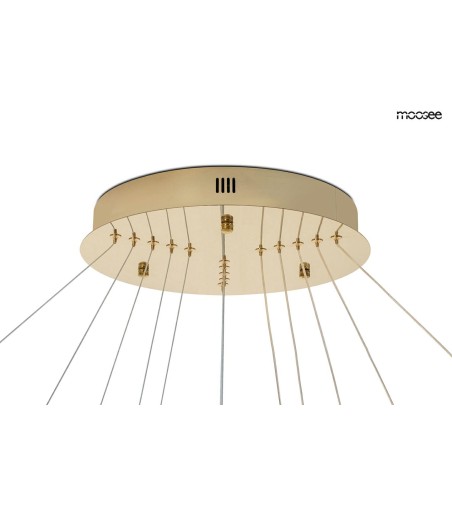MOOSEE lampa wisząca RING SLIM L złota