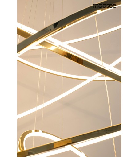 MOOSEE lampa wisząca RING SLIM XL złota