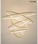 MOOSEE lampa wisząca RING SLIM XL złota
