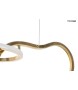 MOOSEE lampa wisząca JAZZ 6 złota